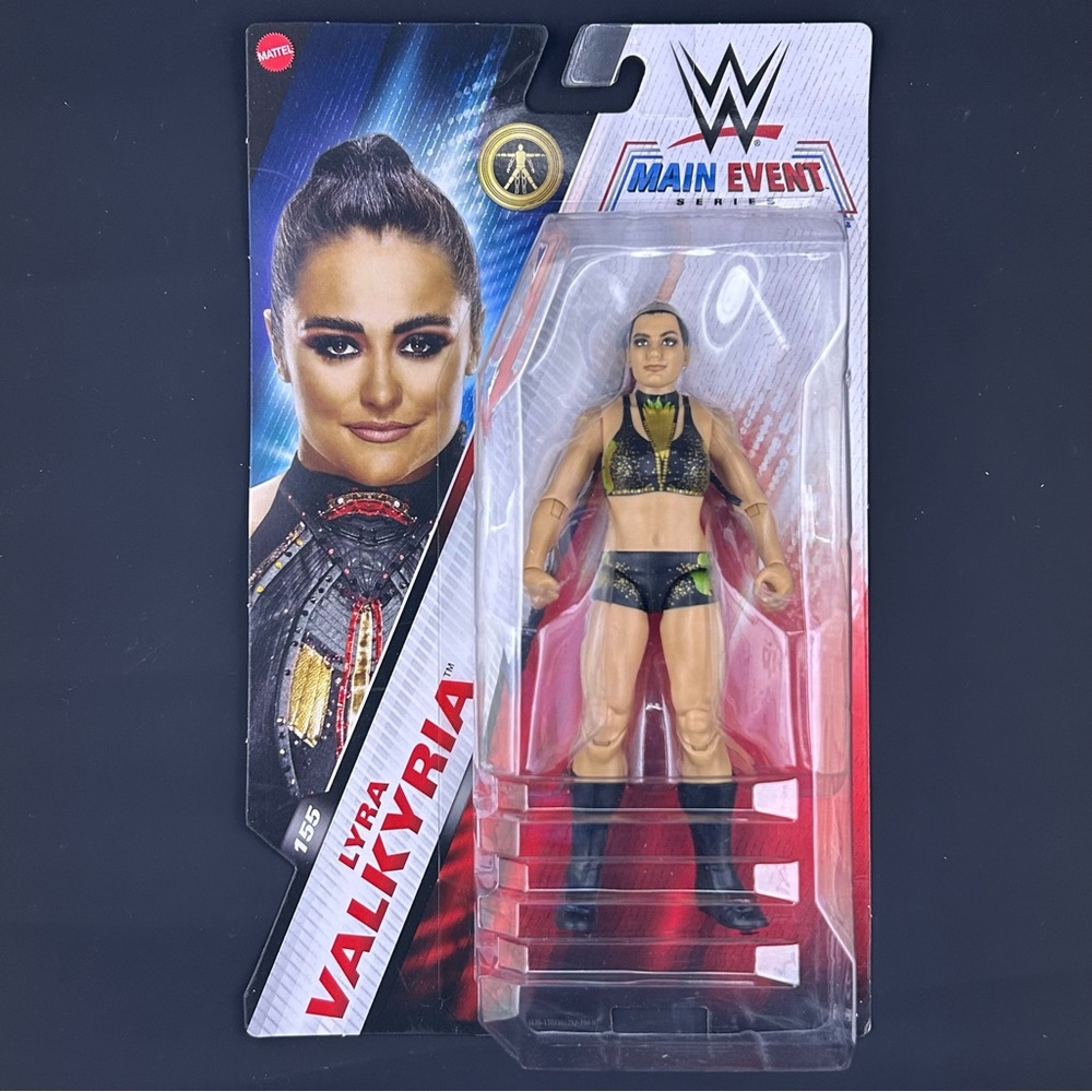 Mattel WWE Main Event Series 155 LYRA VALKYRIA Figure 2024 CHASE Black Boots